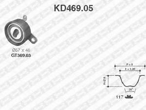 Комплект ГРМ Toyota Corolla/ Carina 1.6I 16V 92-/ Geely MK