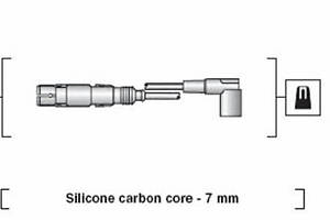 Комплект изолированных проводов для свечей зажигания Audi A3 2004-2013 MAGNETI MARELLI 941318111163
