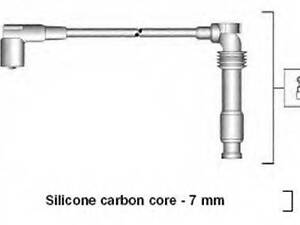 Комплект ізольованих проводів для свічок запалення MAGNETI MARELLI 941125310683 на OPEL VITA B (73_, 78_, 79_)