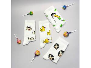 Комплект женских высоких носков 36-41р 4 пары