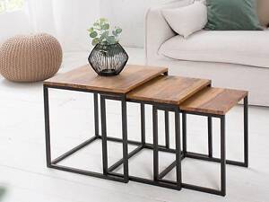 Комплект журнальних столиків GoodsMetall у стилі Лофт КЖС37