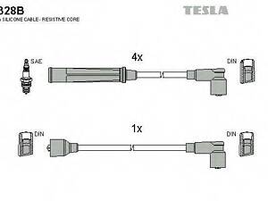 Комплект кабелей зажигания TESLA T328B на SUZUKI SWIFT (AA)