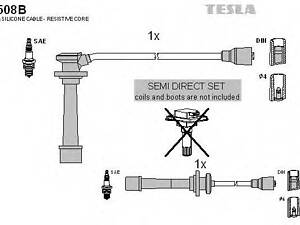 Комплект кабелiв запалювання TESLA T508B на KIA MENTOR (FA)