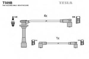 Комплект кабелей зажигания TESLA T509B на KIA CREDOS (K9A)