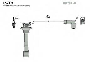 Комплект кабелей зажигания TESLA T521B на TOYOTA COROLLA седан (_E9_)