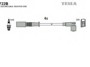 Комплект кабелiв запалювання TESLA T722B на FIAT PANDA (141A_)