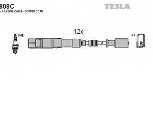 Комплект кабелiв запалювання TESLA T808C на MERCEDES-BENZ E-CLASS седан (W210)