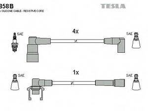 Комплект кабелiв запалювання TESLA T858B на RENAULT 19 Mk II кабрио (D53_, 853_)