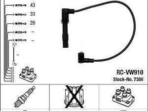 Комплект кабелiв запалювання NGK 7306 на VW POLO (6N1)