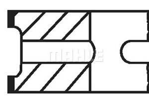 Комплект колец KNECHT/MAHLE