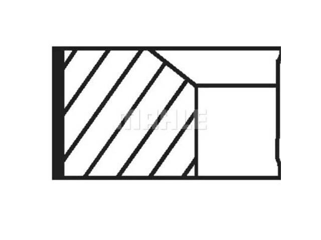 Комплект колец на Bora, Fabia, Fox, Golf, Ibiza, Leon, Lupo, Polo, Rapid, Roomster, Toledo - Фото 2