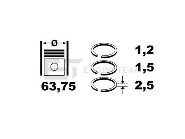 Комплект колец на Cabrio, City - Фото 1