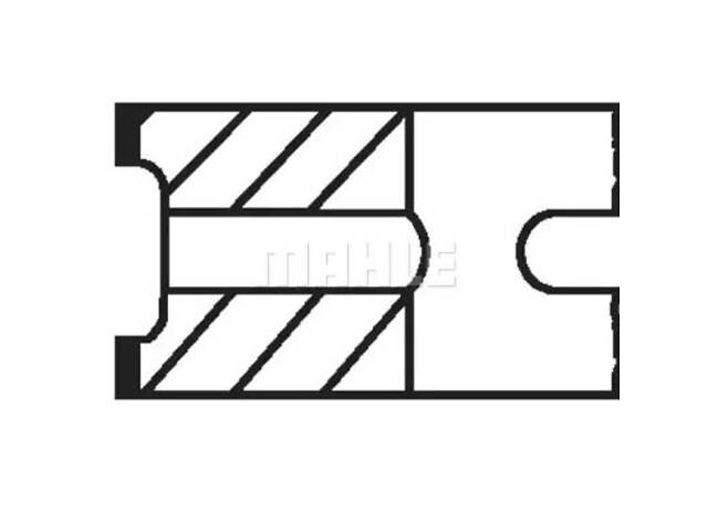 Комплект колец на Clubman, Countryman, Mini, Seria 1, Seria 2, Seria 3, Seria 4, Seria 5, X1, X3, X4