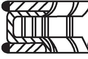 Комплект колец на поршень AUDI A2 (8Z0) / VW BORA (1J2) 1997-2022 г.