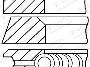 Комплект колец на поршень MERCEDES-BENZ O 405 1979-2003 г.