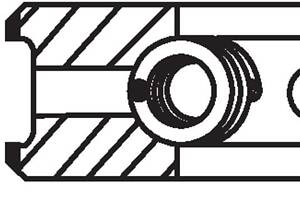 Комплект колец на поршень OPEL COMBO / ISUZU GEMINI 1988-2014 г.