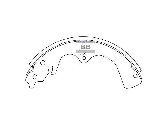 Комплект колодок гальмівного барабана - Фото 1
