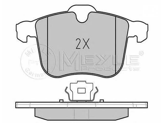 Комплект колодок гальмівного диска MEYLE 0252340419
