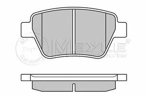 Комплект колодок гальмівного диска MEYLE 0252456317
