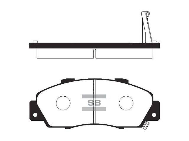Комплект колодок гальмівного диска - Фото 1