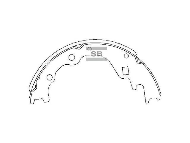 Комплект колодок гальмівного диска - Фото 1