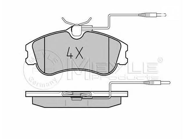 Комплект колодок гальмівного диска - Фото 1