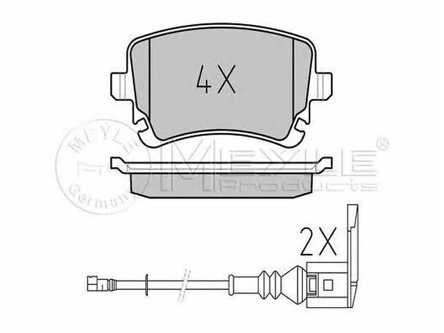 Комплект колодок гальмівного диска - Фото 1