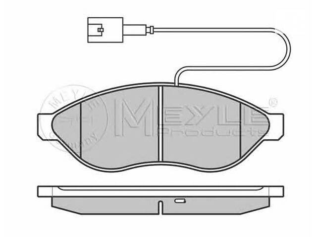 Комплект колодок гальмівного диска - Фото 1