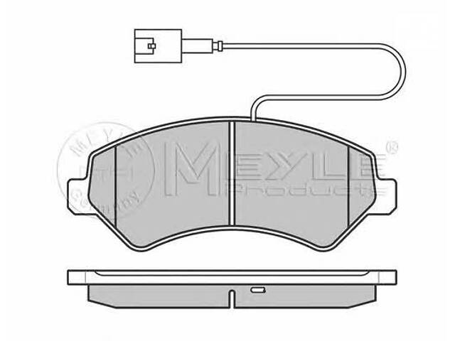 Комплект колодок гальмівного диска - Фото 1