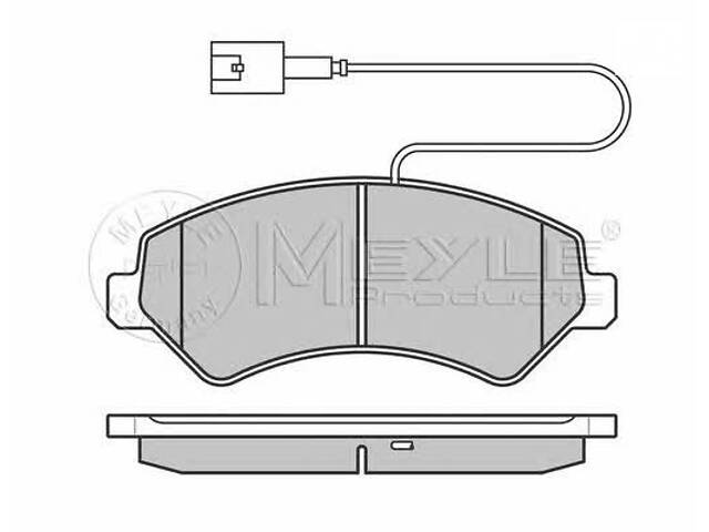 Комплект колодок гальмівного диска - Фото 1