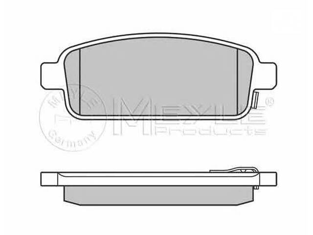 Комплект колодок гальмівного диска - Фото 1