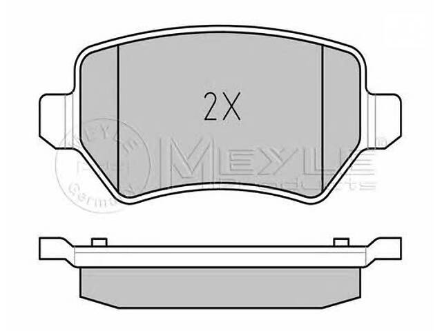 Комплект колодок гальмівного диска - Фото 1