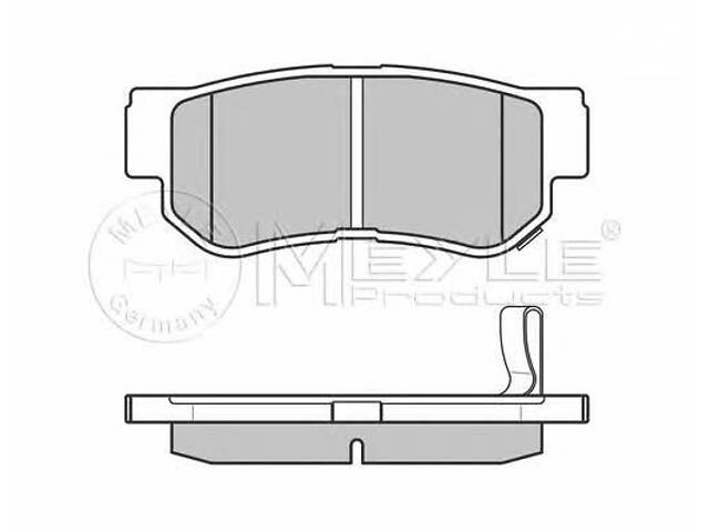 Комплект колодок гальмівного диска - Фото 1