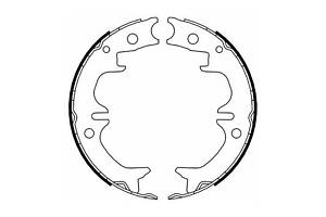 Комплект колодок стояночного тормоза FSB4069