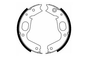 Комплект колодок стояночного тормоза FSB663