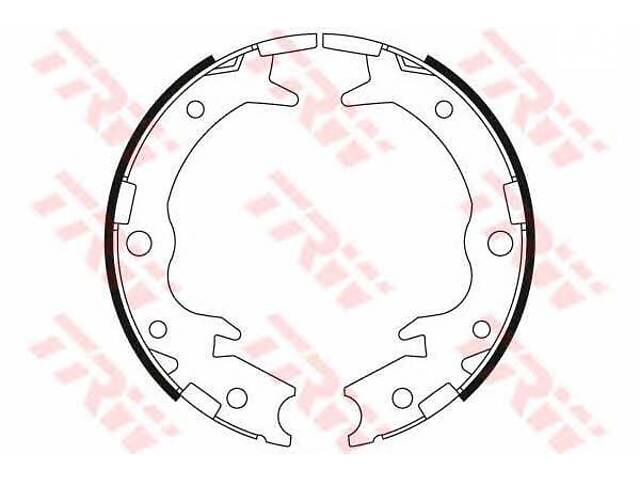 Комплект колодок стояночного тормоза