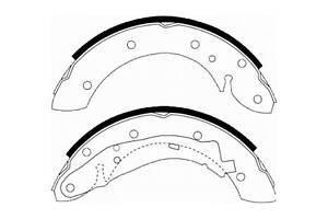 Комплект колодок тормозного барабана FSB567