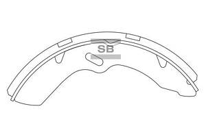 Комплект колодок гальмівного барабана SA151