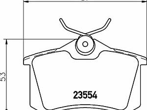 Комплект колодок тормозного диска 8DB355017711