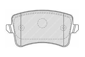 Комплект колодок тормозного диска FDB4190
