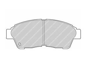 Комплект колодок тормозного диска FDB867