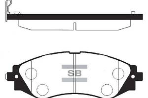 Комплект колодок тормозного диска SP1102