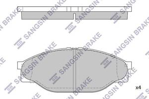 Комплект колодок тормозного диска SP1139