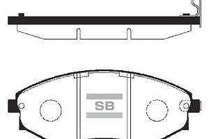 Комплект колодок тормозного диска SP1193