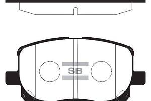 Комплект колодок гальмівного диска SP1373