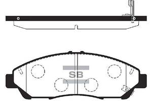 Комплект колодок тормозного диска SP1452