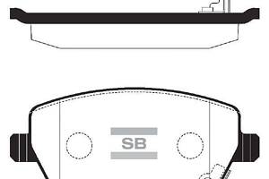 Комплект колодок тормозного диска SP1564
