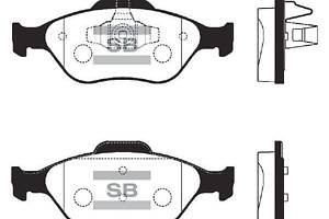 Комплект колодок тормозного диска SP1565