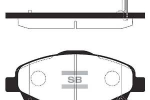 Комплект колодок гальмівного диска SP1576