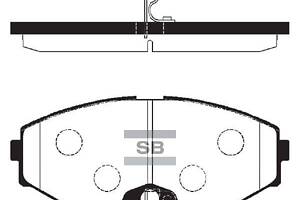 Комплект колодок гальмівного диска SP1600